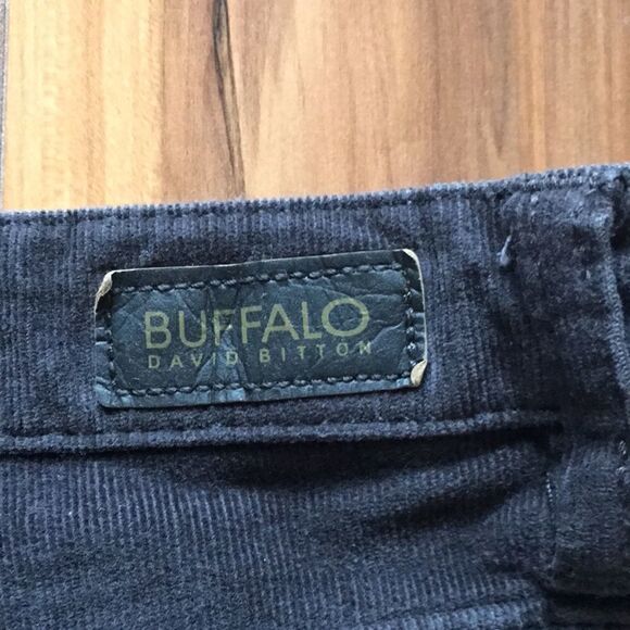 Buffalo David Bitton Supreme Black Corduroy Pants - Picture 5 of 8